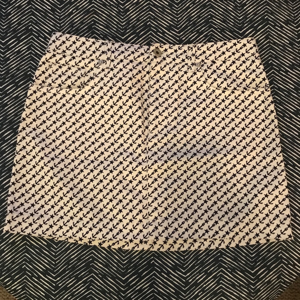 SALE Amazing Nautical Dolce Gabbana Skirt - 42 4/6